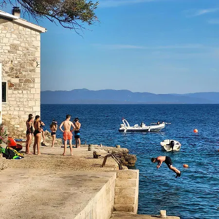 Villa Lila Hvar - Sustainable Stone Cliff House *