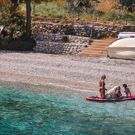 Villa Lila Hvar - Sustainable Stone Cliff House *