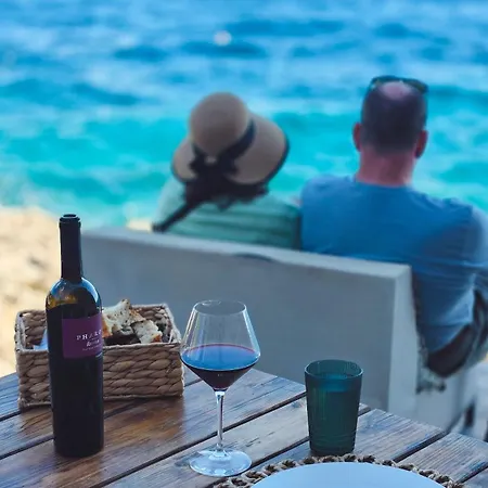 Villa Lila Hvar - Sustainable Stone Cliff House *